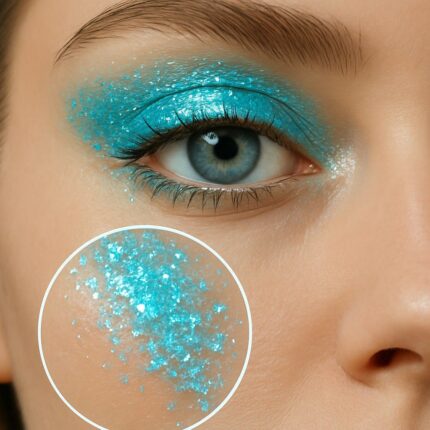 سایه چشم شاین های گلس آبی فیروزهای (Turquoise) - کد H1