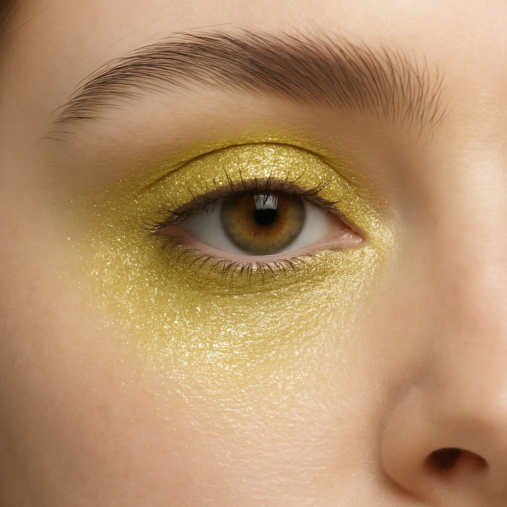 سایه چشم شاین مکس زرد نئونی (Neon Yellow) – کد 1