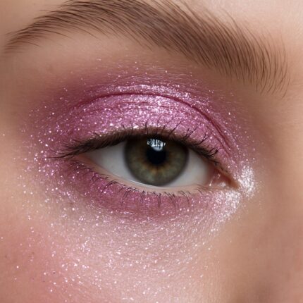 سایه چشم شاین مکس صورتی گلیتر (Glitter Pink) - کد 10