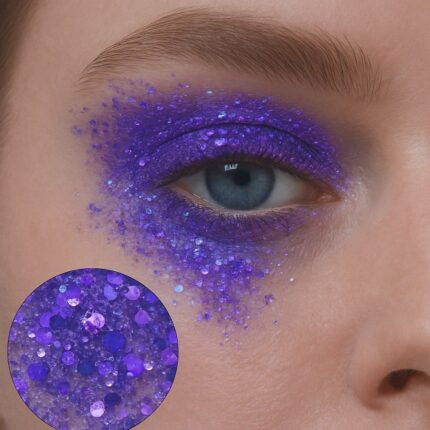 سایه چشم شاین های گلس بنفش (Purple) - کد H3