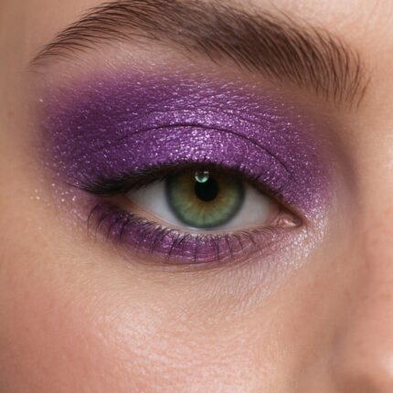 سایه چشم شاینی ویولت آمیتیست (Violet amethyst) - کد 4