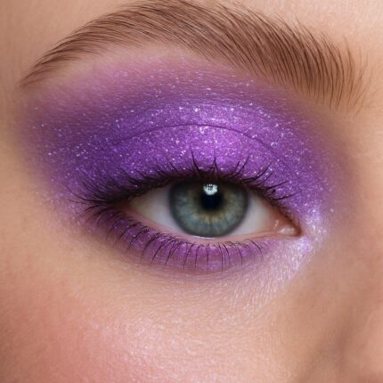 سایه چشم شاینی ویولت زنبقی (Violet Lily) - کد 5