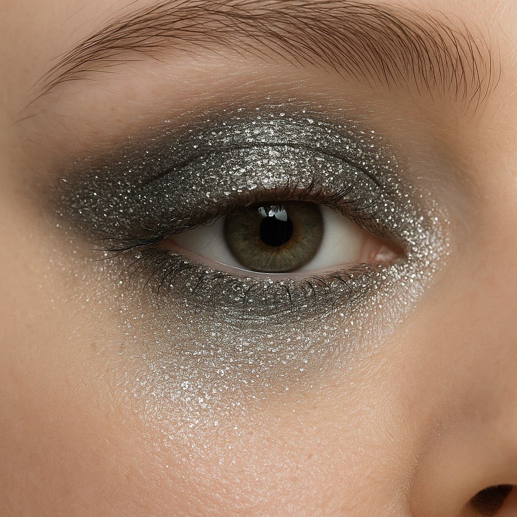 سایه چشم شاین مکس نوک مدادی اکلیلی (Gunmetal Glitter) - کد 5