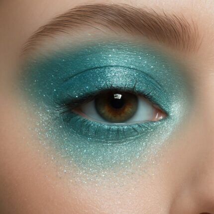 سایه چشم شاین مکس فیروزهای (Turquoise) - کد 6