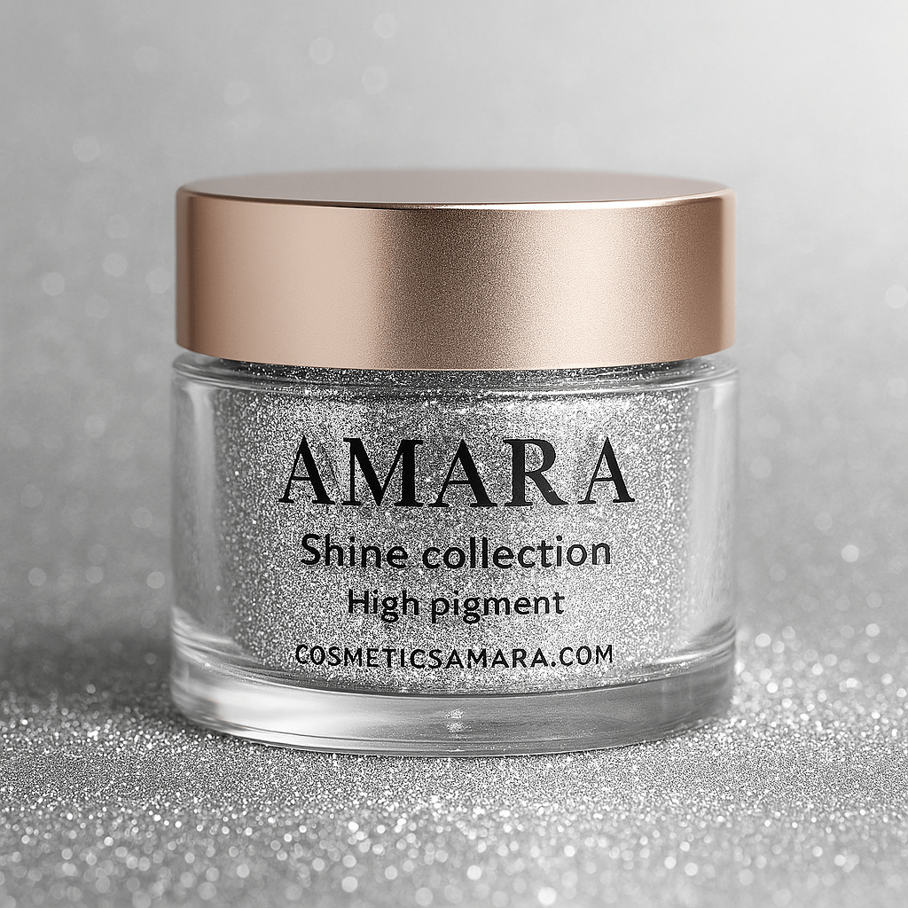 سایه چشم شاین مکس نقره ای متالیک (Bright Silver) - کد 13 - تصویر 2