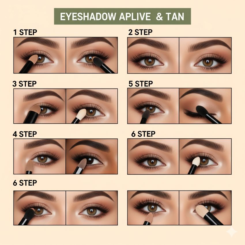 روش کشیدن سایه چشم حرفه ای