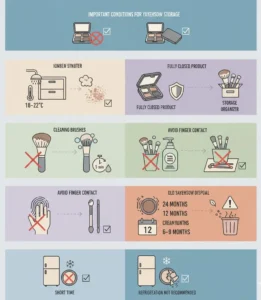 اصول نگهداری از سایه چشم