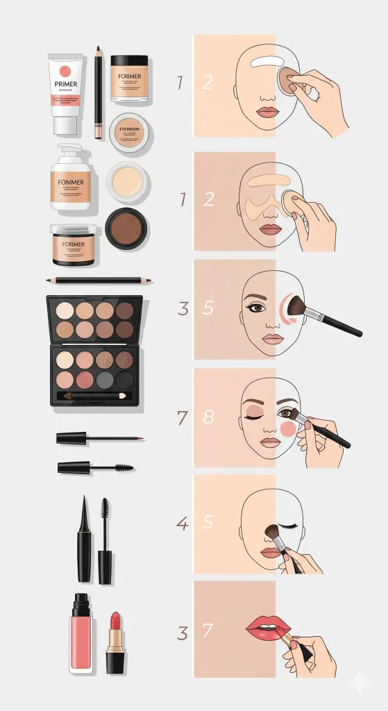 چک لیست ارایشی عروسی