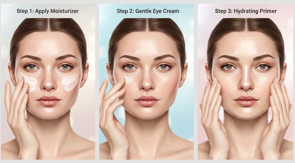 آماده سازی پوست قبل ارایش