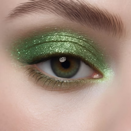سایه چشم شاین گرین چمنی (Grass Green) - کد 5