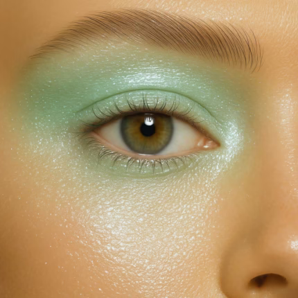 سایه چشم شاین آیس سبز نعنایی (Mint green) - کد 3