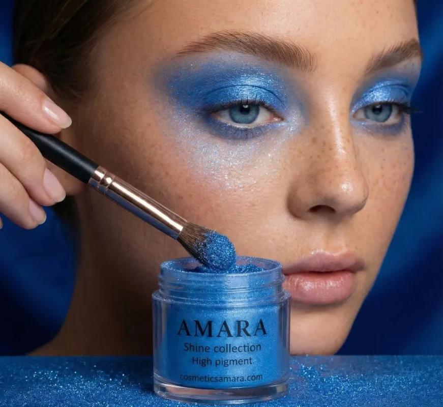 سایه چشم شاین بلو روشن (Light Blue) – کد ۴