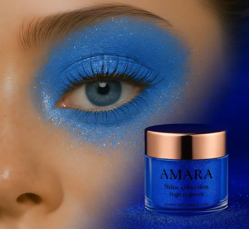 سایه چشم شاین بلو کاربنی (Carbon Blue) – کد ۵