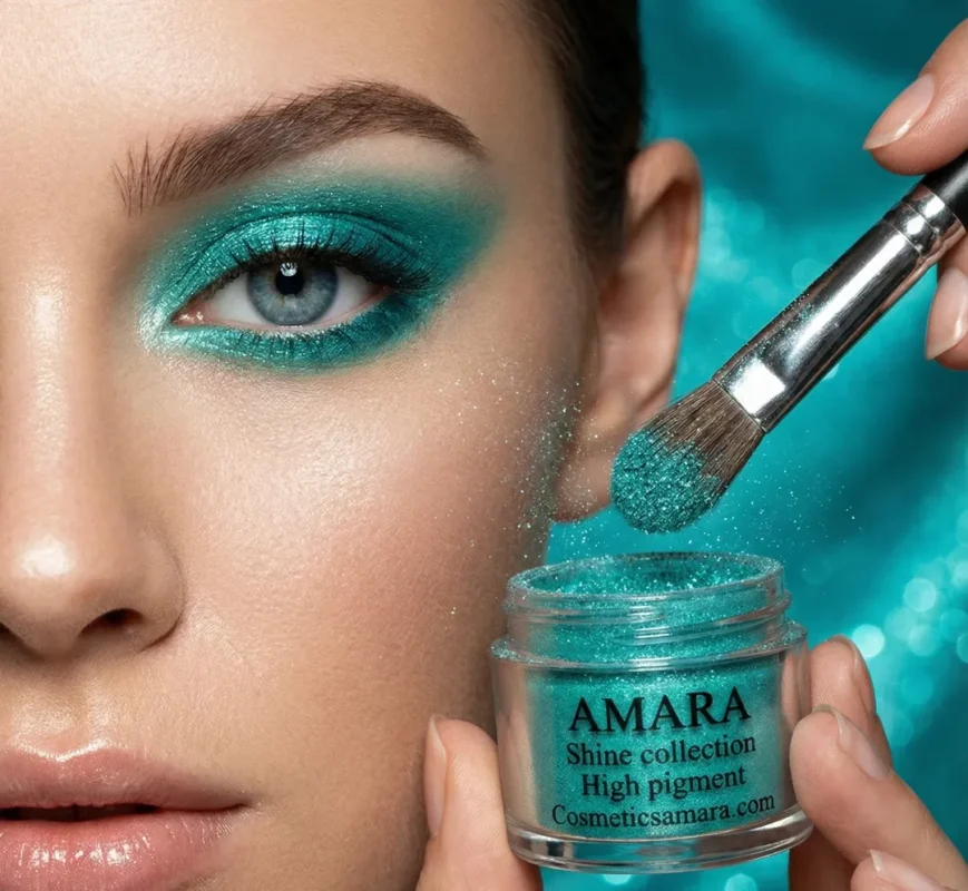 سایه چشم شاین گرین آکوا (Green aqua) - کد 2