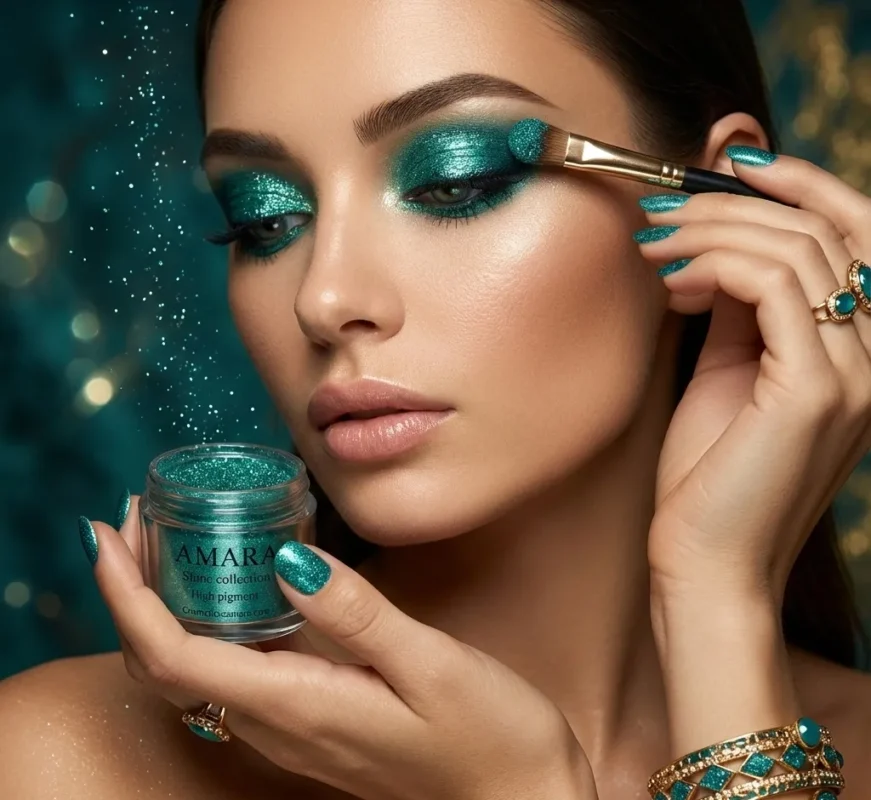 سایه چشم شاین گرین اقیانوسی (Ocean Green) - کد 10