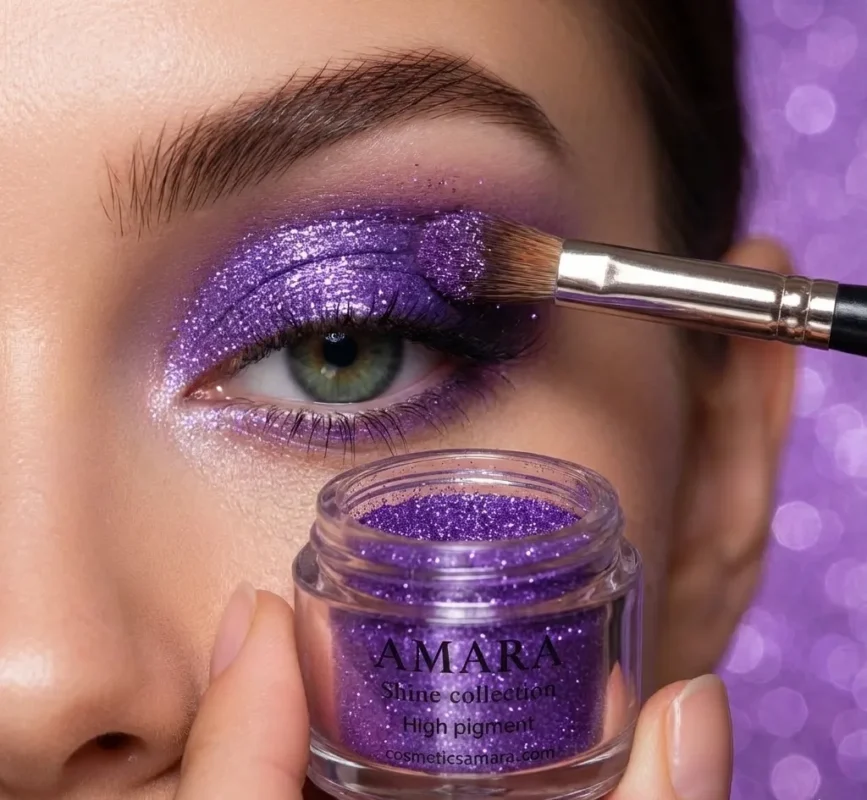 سایه چشم شاینی ویولت الکتریک (Violet Electric) - کد 3