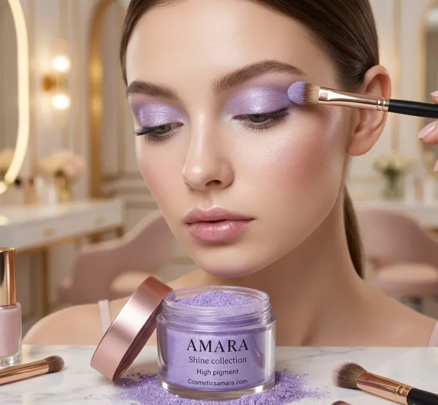 سایه چشم شاینی ویولت لاوندر (Violet Lavender) - کد 9