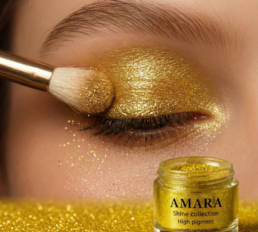 سایه چشم شاین مکس زرد نئونی (Neon Yellow) – کد 1