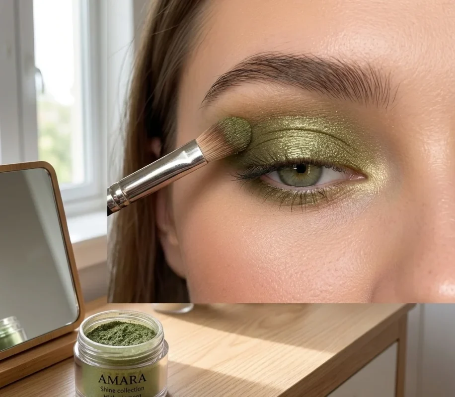 سایه چشم شاین مکس سبز (Green) - کد 19