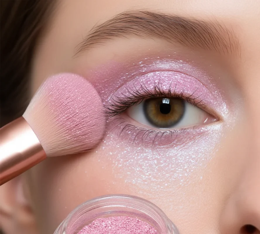 سایه چشم شاین مکس صورتی یخی (Icy Pink) - کد 4