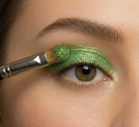 سایه چشم شاین مکس سبز لیمویی (Lime Green) - کد 11