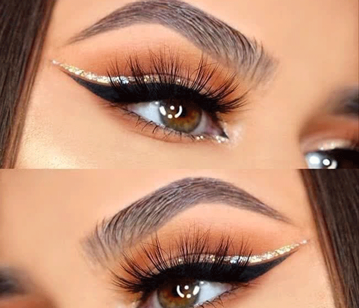 آرایش چشم رنگی